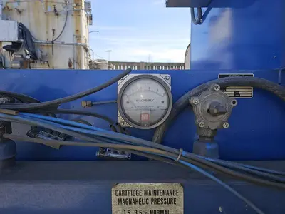 1997 24,000 CFM Filter 1 Dustron DB-12 Dust Booth | Dual 15HP (30HP) | 24’ Work Zone