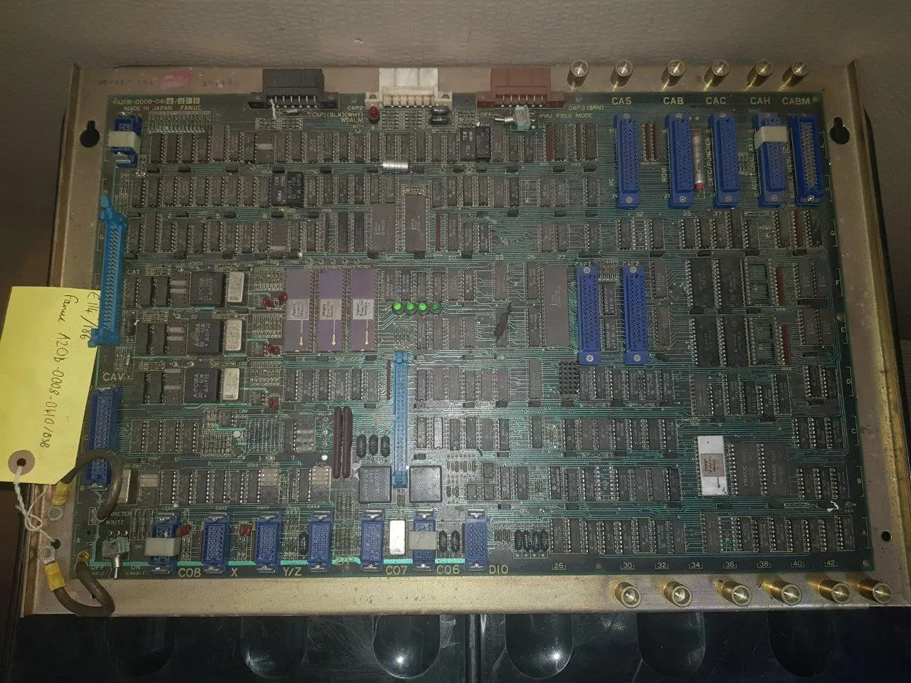 (REF 286) FANUC A20B-0008-0410-03B MASTER CONTROL BOARD