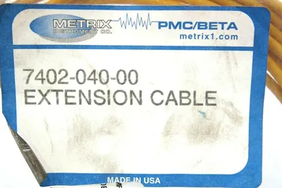 NEW METRIX INSTRUMENT 7402-040-00 EXTENSION CABLE 740204000