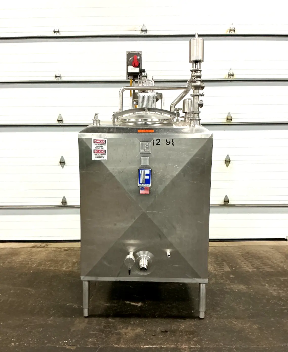 Used FELDMEIER 300 Gallon Stainless Steel Tanks Ohio US | Equipment Recovery Corp. #1331326