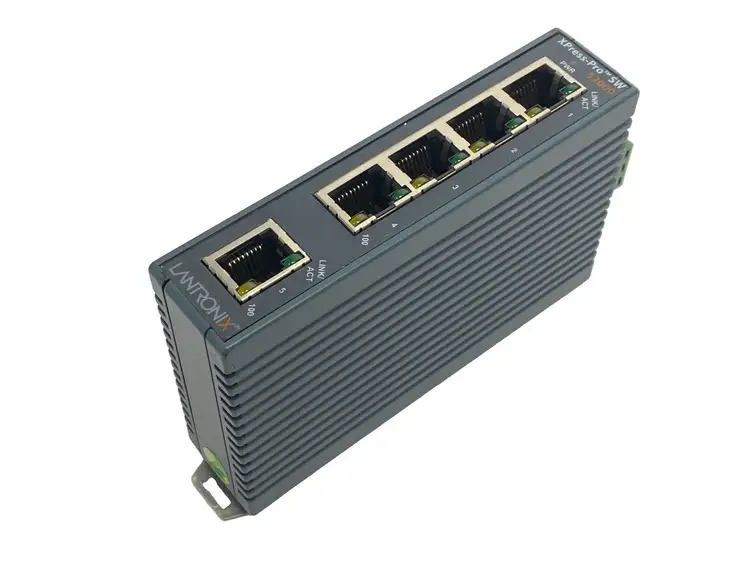 New | in-Stock Lantronix Ethernet Switch 5-Port Network Switches Michigan US | Maverick Industrial Sales #1395693