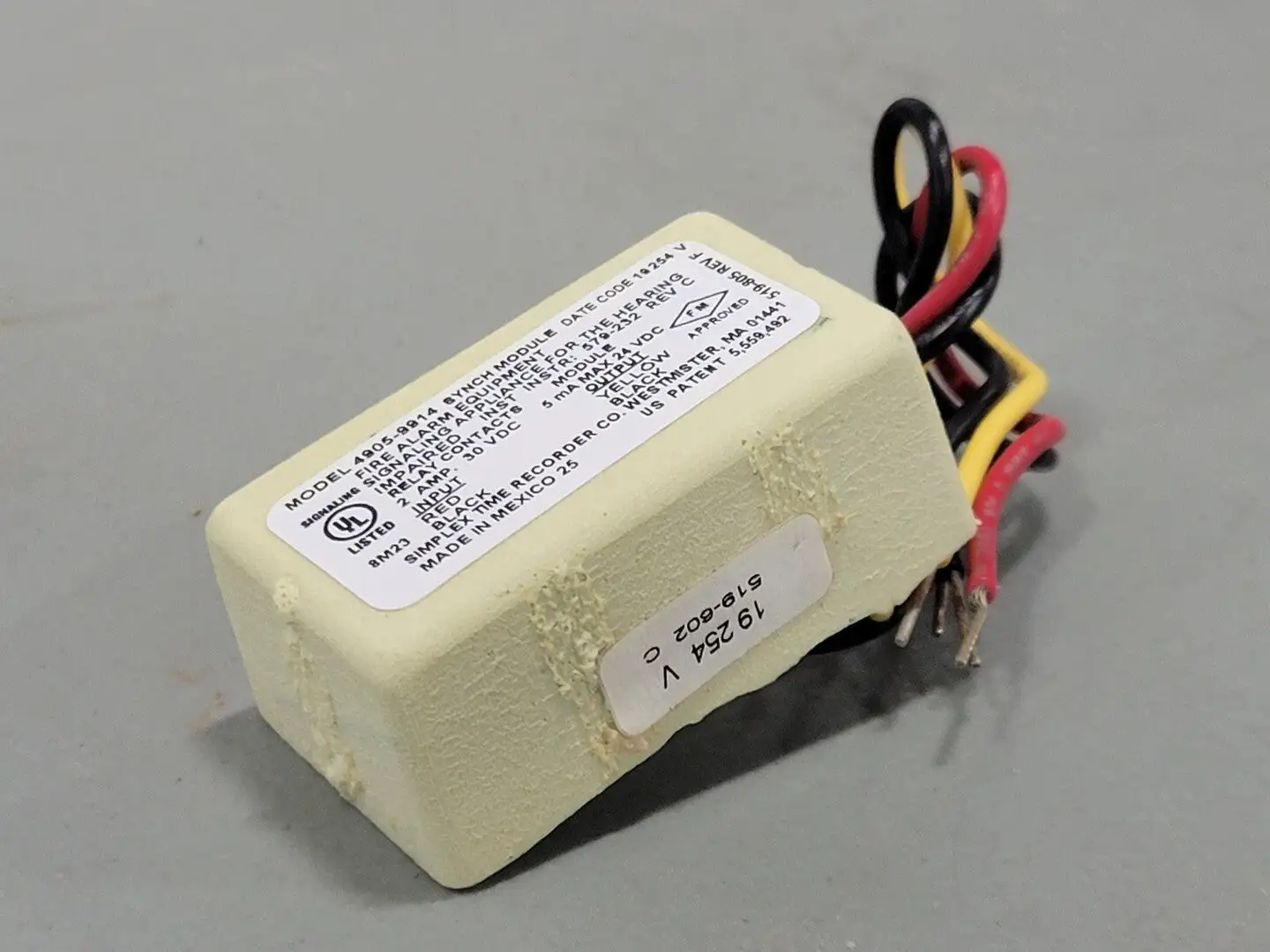 USED SIMPLEX 4905-9914