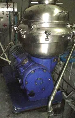 Alfa-Laval BRPX 213-35H-22 hermetic clarifier, SS.