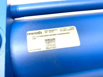 R900999T31, CDT3ME5/80/56/130Z30/B11HDUMWWWWW | Bosch Rexroth R900999T31 Hydraulic Cylinder CDT3ME5/80/56/130Z30/B11HDUMWWWWW - New Other