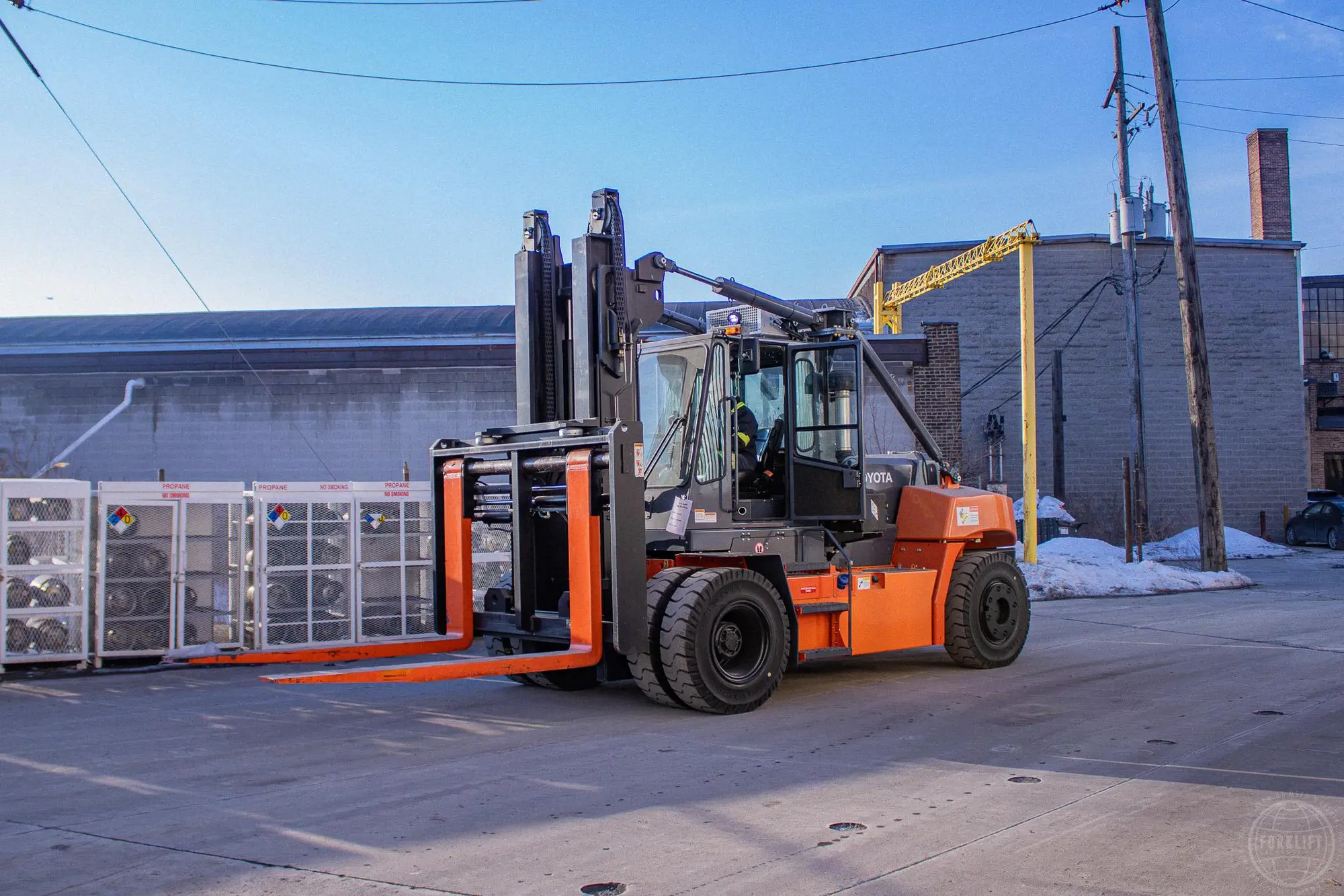 Used 2024 TOYOTA THD3600-48 Internal Combustion Forklifts: Pneumatic Tire Illinois US | Forklift Exchange #1274696