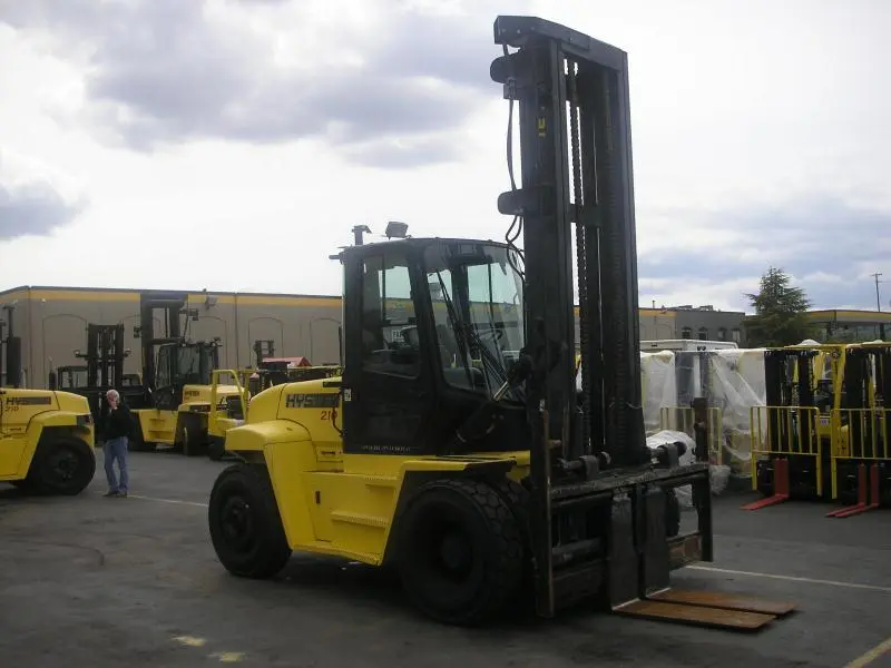 USED HYSTER Internal Combustion Forklifts: Pneumatic Tire