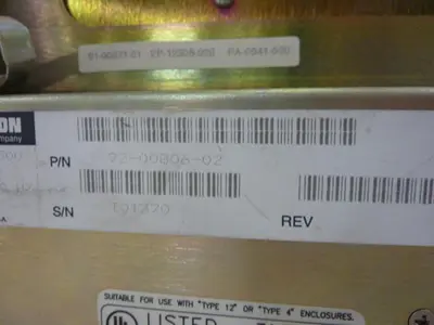 USED MODICON 92-00806-02