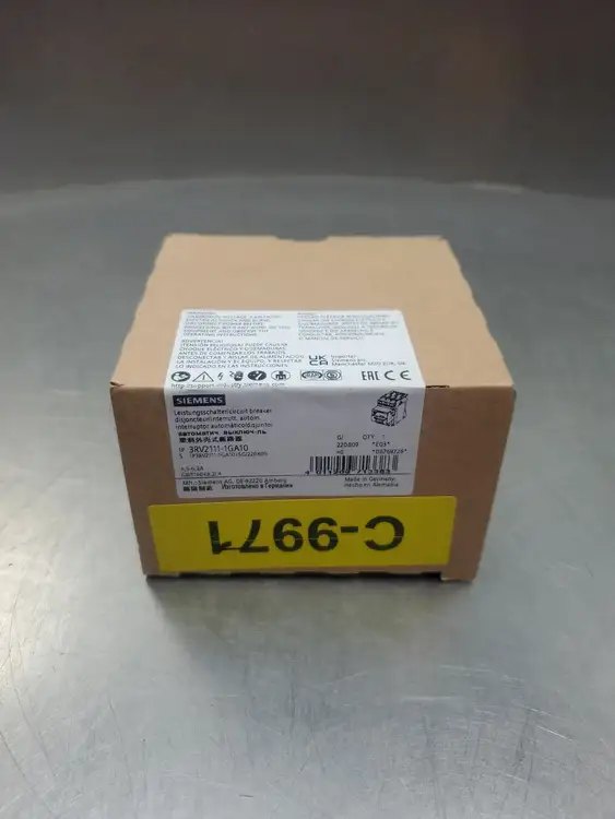 Used Siemens 3RV1011-1GA10 Circuit Breakers South Carolina US | Palmetto Automation #1155734
