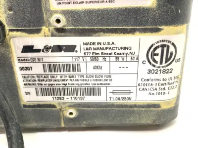 Used L&R Quantrex Ultrasonic Cleaner 117V 55W .5A Ultrasonic Cleaning Machines Michigan US | Maverick Industrial Sales #1395498