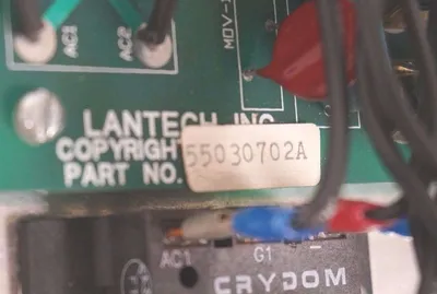 LANTECH 55030702A LOAD CELL BOARD