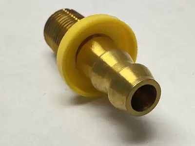 NEW DIXON PUSH-ON HOSE BARB ADAPTER 1/4" NPT X 3/8" HOSE ID LOT OF 9