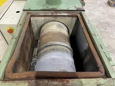 MARCOH BARREL TYPE HEATED PARTS TUMBLER & WASHER: STOCK #20514