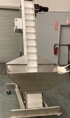 Used 1994 HOPPMANN EP 8 ST STL Incline Conveyors Georgia US | Envoy Equipment LLC #450197