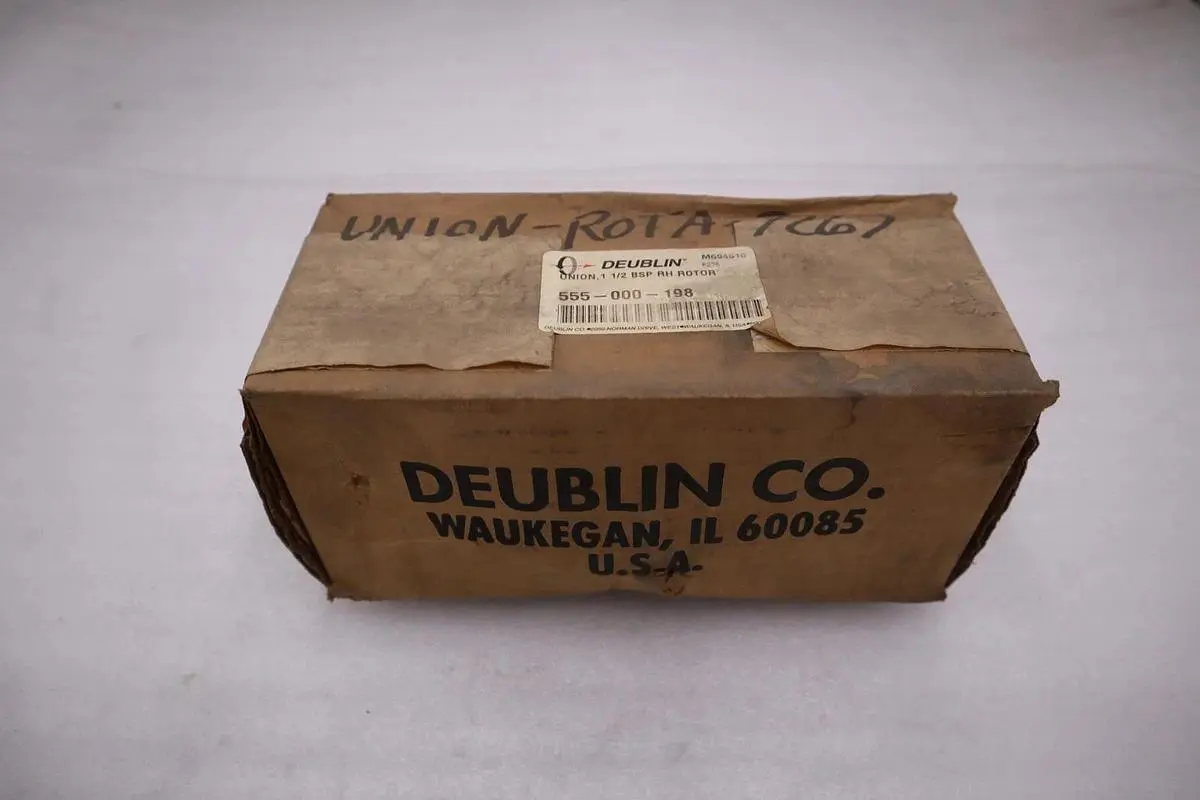 Deublin 555-000-198 ROTATING UNION 1-1/2" BRITISH THREAD RIGHTHAND - STOCK GF26A