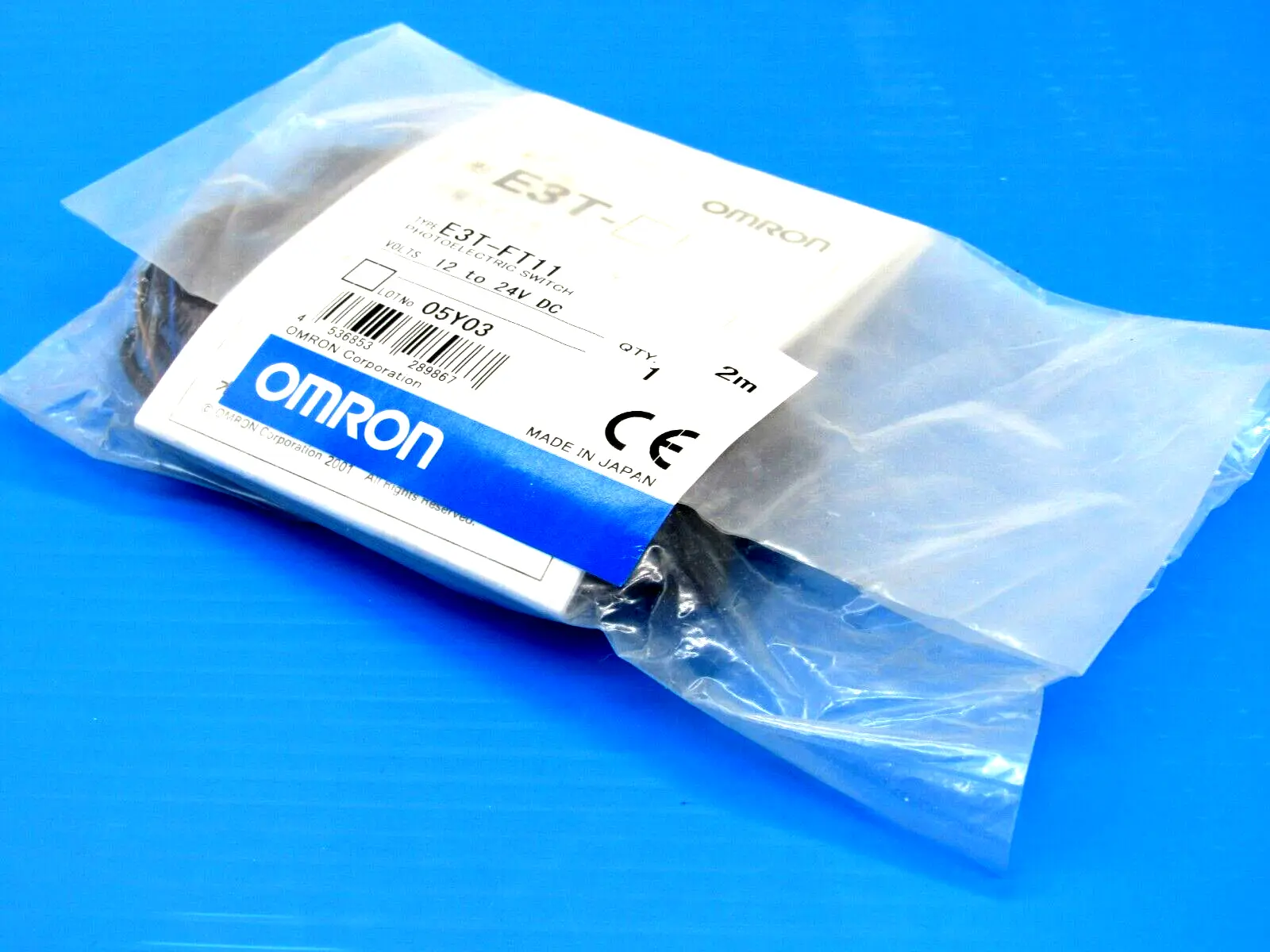 NEW OMRON E3T-FT11 PHOTOELECTRIC SWITCH E3TFT11