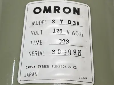 USED OMRON SYD31