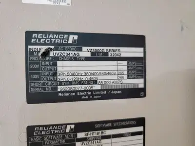 Used Reliance Electric UVZC341AG Induction AC Servo Drive Servo Drives | Palmetto Automation #1149407