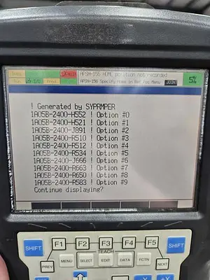 USED FANUC ARCMATE 120IB