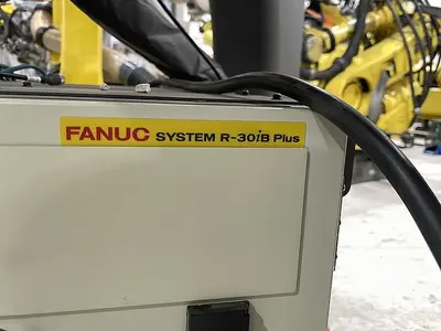 Used 2021 FANUC M-410IB/700 4 AXES PALLETIZING ROBOT DATA SHEET WITH FANUC R-30IB PLUS CONTROL Palletizers | Harbor Machinery Inc. #1283373
