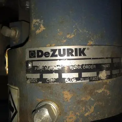 Dezurik 4 inch Basis Weight Valve
