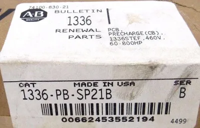 NEW ALLEN BRADLEY 1336-PB-SP21B PRECHARGE PCB SERIES B 1336PBSP21B