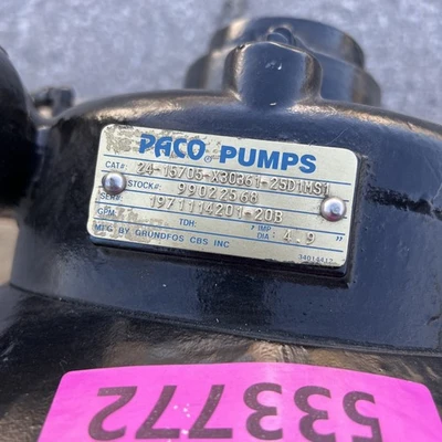 New | in-Stock Grundfos 15705-2P-5HP LCSE Centrifugal Pumps California US | Davliegogo LLC #1705469