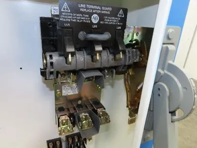 Hoffman A36AB3208LP Electrical Enclosure Control Panel 36x32x8" 30A Disconnect