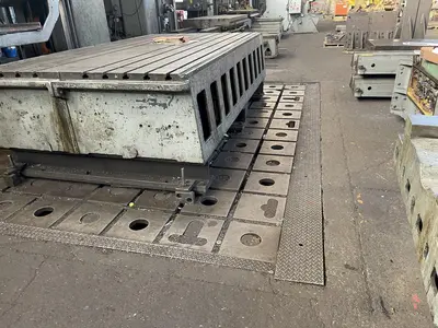 120" X 188" X 12" T SLOTTED FLOOR PLATE. STOCK # 0312523