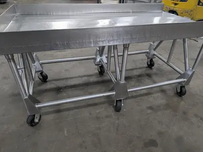 Used Stainless Steel Heavy Duty Dough Table
