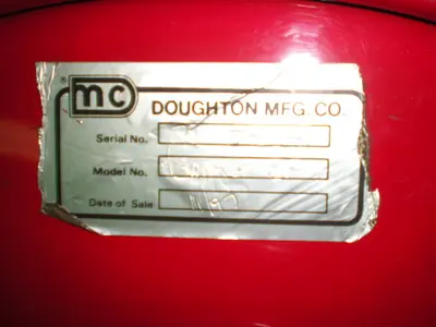 USED DOUGHTON 9300-OLP-BW