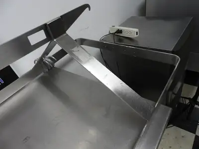 Used Falcon Restaurant Supply Used Overhead Stainless Steel Pot/Utensil Hanger Rack 72"x24"x12.5" Restaurant Equipment (Miscellaneous) Illinois US | Falcon Restaurant Supply #1376499