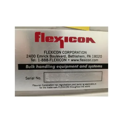 Used 400 CFM Flexicon Stainless Steel Dust Collector With Fan