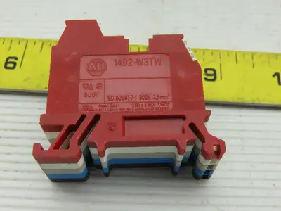 Connectwell CTS2.5UN Terminal Blocks 800V 32A 22-12 Awg DIN Rail Misc Lot of 86