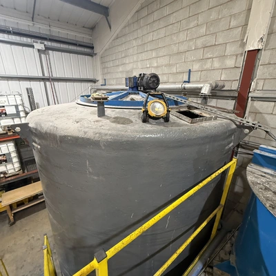 25,000L PVA holding tank with Stirrer
