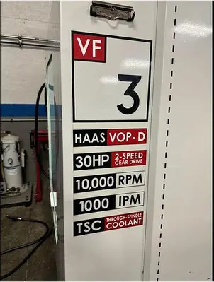 USED 2007 HAAS VF3B
