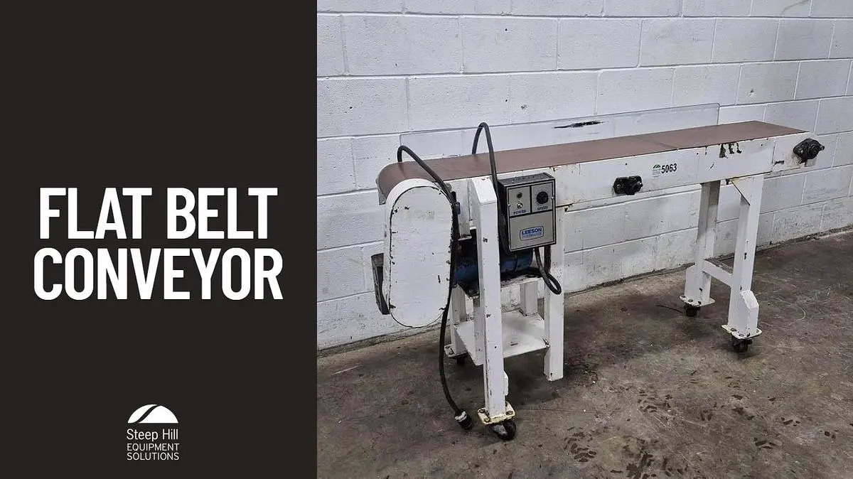 5ft Flat Belt Conveyor