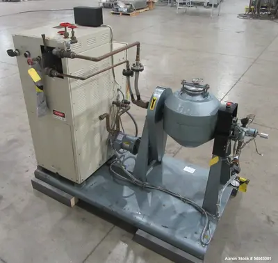 Used PAUL O ABBE 12 Double Cone - V Rotary Vacuum Dryers Illinois US | Aaron Equipment #158499