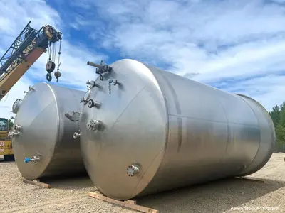 Used Paul Mueller Company, 15,700 Gallon Food Grade Storage Tank