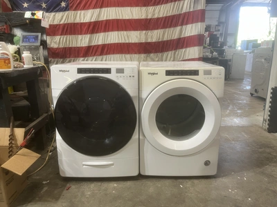 Used WHIRLPOOL FRONT LOAD SET Washers Michigan US | Miedema Asset Management Group #1419179