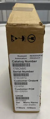 Used ALLEN-BRADLEY 1756-CNB Industrial Controls Ohio US | Surplus Asset Holdings #1237164
