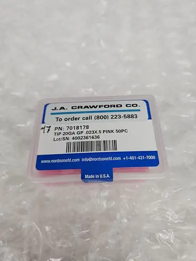 NORDSON DISPENSING TIP 20GA 7018178