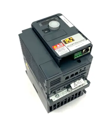 USED B&R INDUSTRIAL AUTOMATION ACOPOSINVERTER P66 W/ POWERLINK COMM. CARD