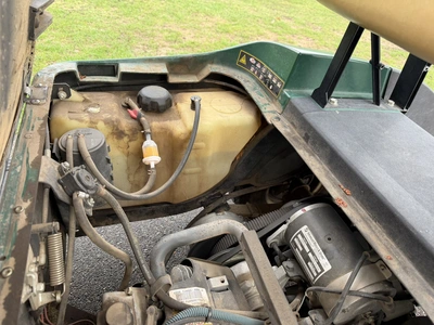(1) 2015 E-Z-Go golf cart with a Kawasaki gas engine, does not include Club canopy, ball cover, club...