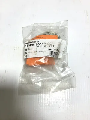 Weldmuller 1650610000 Male Pin Insert HDC HA 10 MS Terminal Blocks 600V 20A
