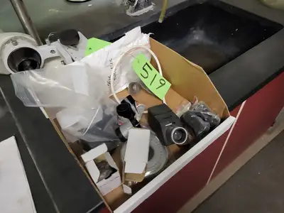 Binocular Microscope w/ Accessories