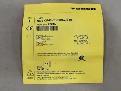 NEW TURCK NI35-CP40-FDZ30X2/S10