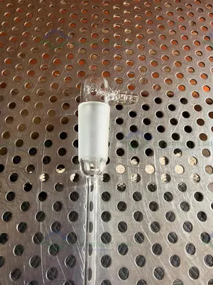 Used CHEMGLASS CG-1014-E-01 ADAPTER 24/40 INNER JOINT 90 DEGREE BENT 200 MM LENGTH Glassware - Other California US | Equipment Lab #1469368