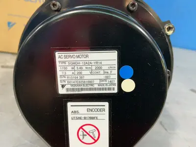 Used YASKAWA / MOTOMAN SGMDH12A2AYR14 Motors (misc) Ohio US | HGR 24 #1460651
