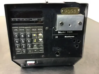 Used Matthews _UNKNOWN_ Ink Jet Coders & Printers South Carolina US | Palmetto Automation #1485446