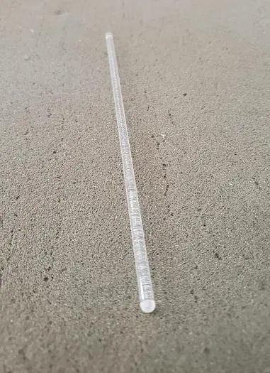 8IN. GLASS STIRRING ROD